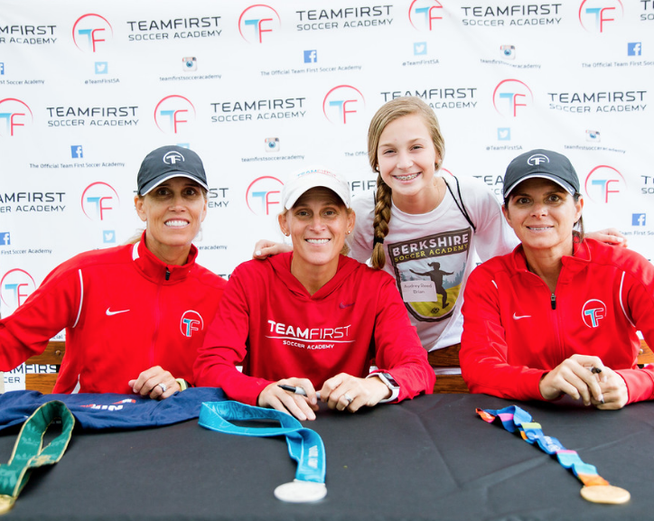 Mia Hamm & Kristine Lilly Soccer Camps Picture