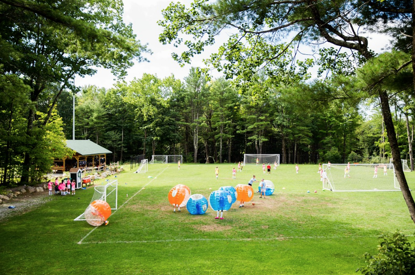 South Shore Select Girls Soccer Camp at Berkshire - Bubble Soccer