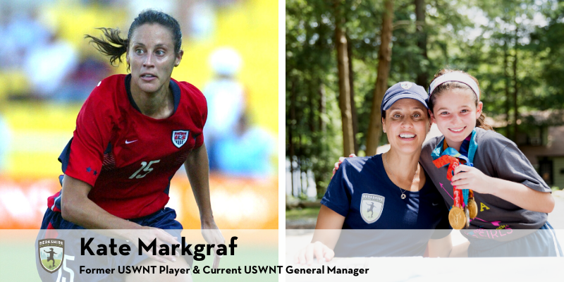 Soccer Camps Kate Markgraf USWNT Guest Coach Girls